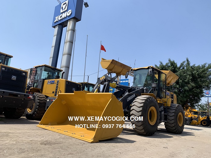 máy xúc lật xcmg lw600kn gầu 4.5 m3