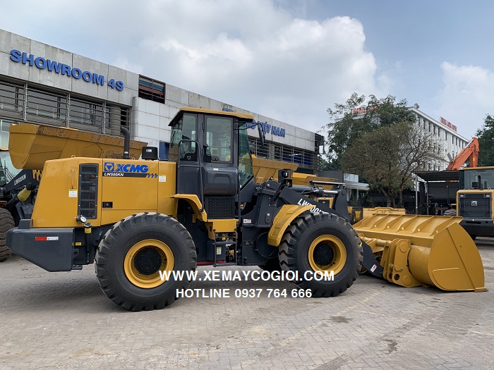 máy xúc lật xcmg lw500kn gầu 4,5 m3