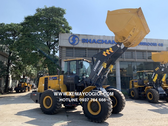 máy xúc lật xcmg lw600kn gầu 5 m3