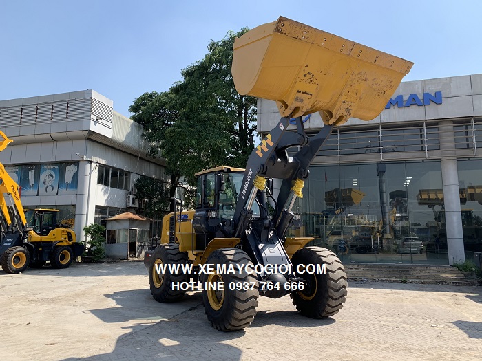 máy xúc lật xcmg lw600kn gầu 5 m3