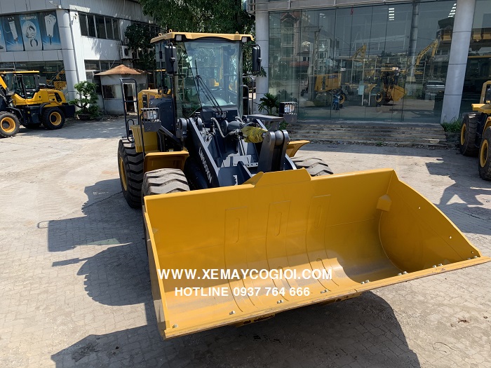 máy xúc lật xcmg lw600kn gầu 5 m3
