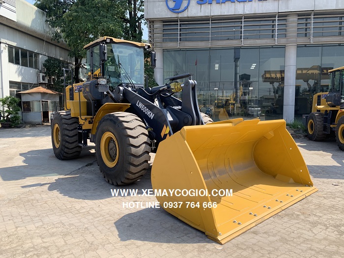 máy xúc lật xcmg lw600kn gầu 5 m3