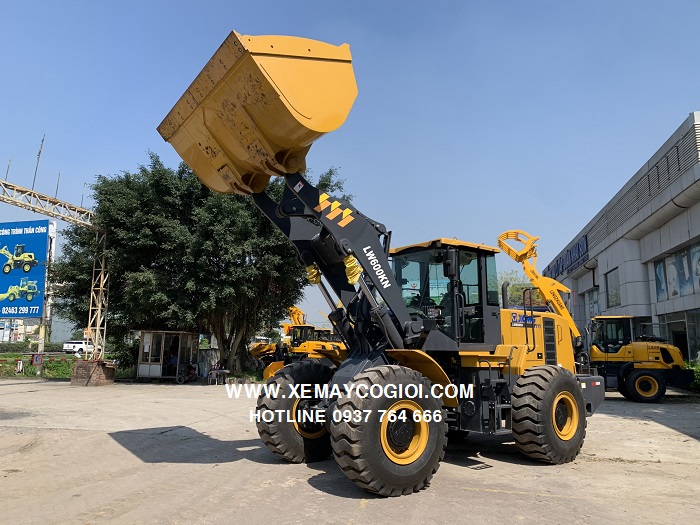 máy xúc lật xcmg lw600kn gầu 5 m3