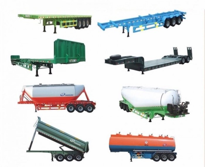 sơ mi rơ mooc nhập khẩu