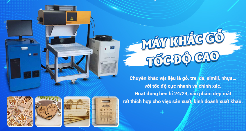 Máy khắc gỗ laser