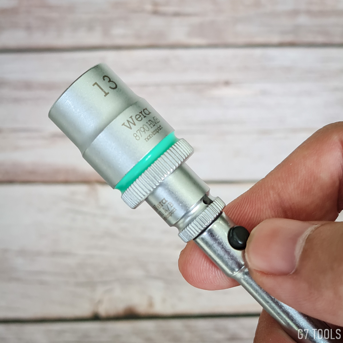 Đầu Chuyển Wera Dòng 781 A Chuyển Khẩu 1/4" Lên 3/8" 042670