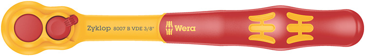 Wera Zyklop 8007 B 3/8" Ratchet VDE 05004966001