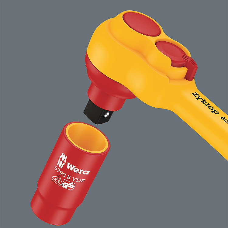 Wera Zyklop 8007 B 3/8" Ratchet VDE 05004966001