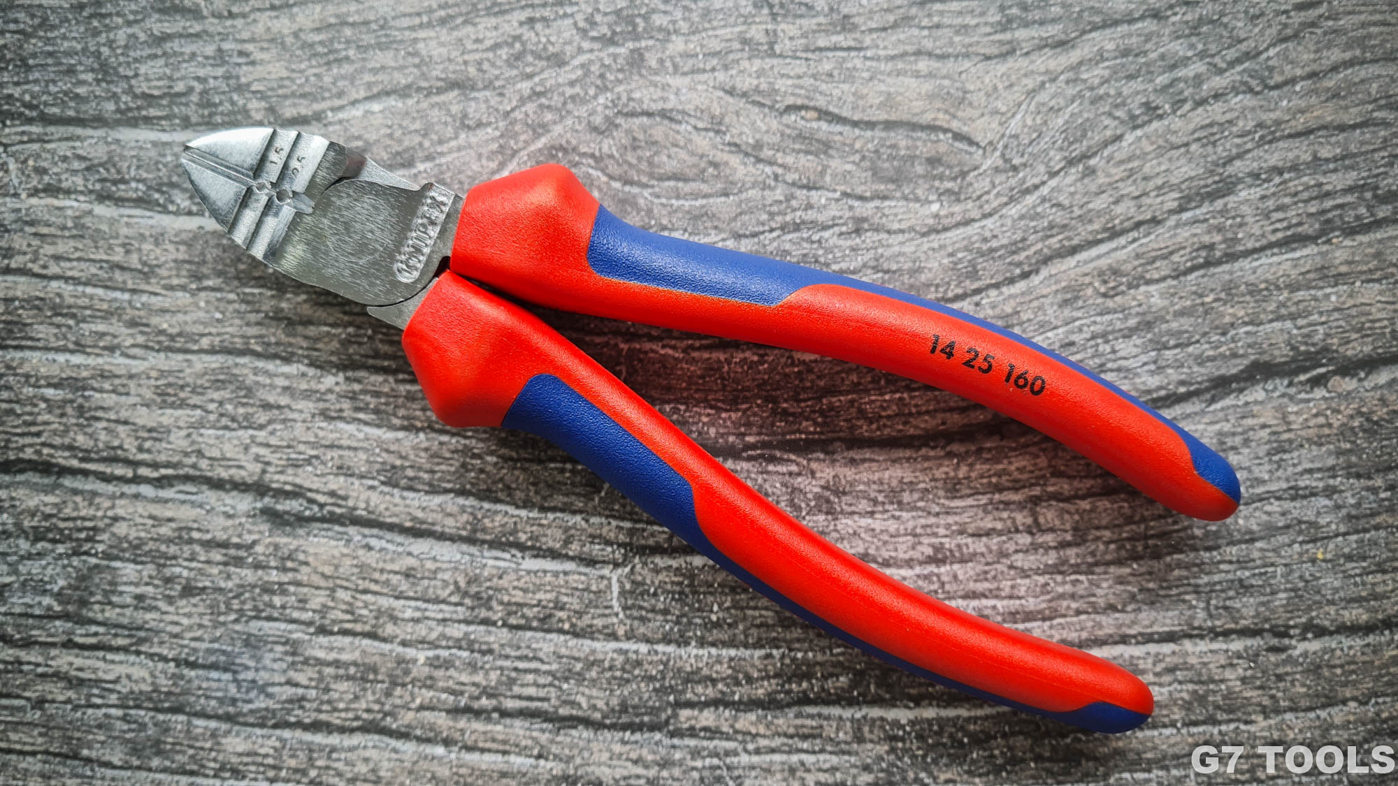 Kìm Knipex 14 25 160 Tuốt Dây 1.5mm và 2.5mm