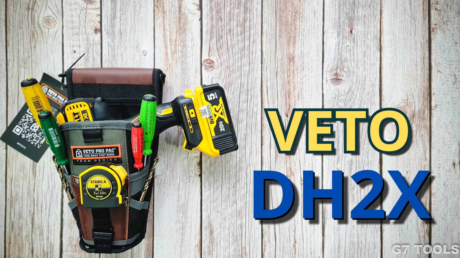 Veto DH2X Túi Đeo Hông Đựng Dụng Cụ Và Máy Khoan