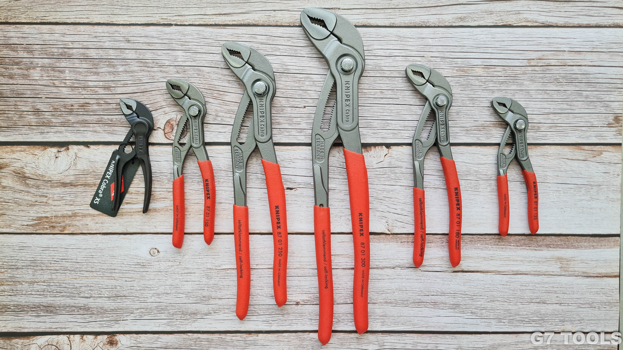 Kìm Nước Mỏ Quạ Knipex Cobra® 87 01 180