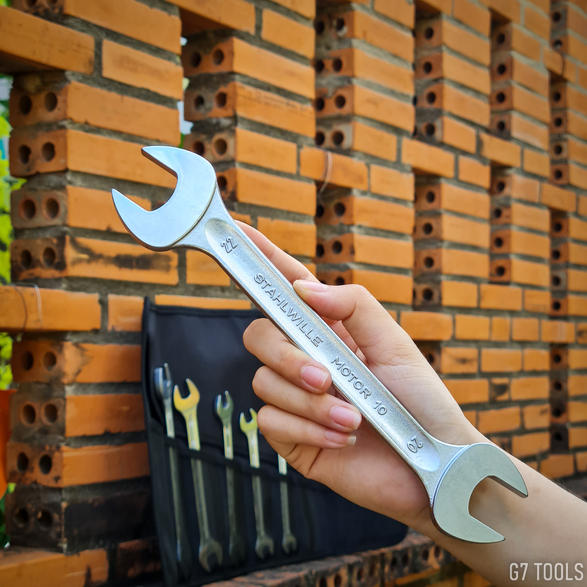 Bộ Cờ Lê Hai Đầu Miệng Stahlwille Hệ Mét Size 10-22mm - Mã sản phẩm 96400300