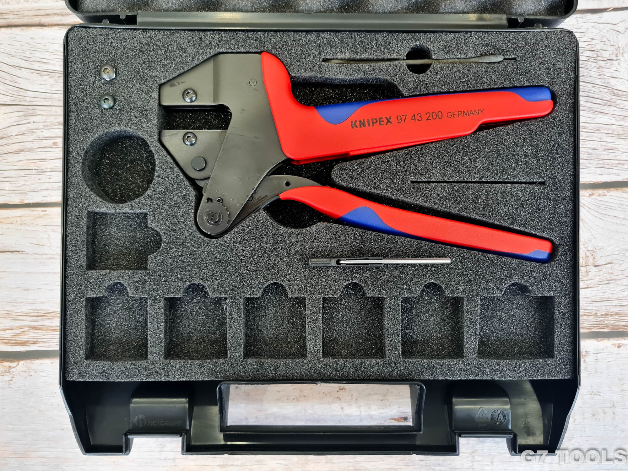 Kìm Bấm Cos Knipex PEW 12 97 43 200 A Không Ngàm