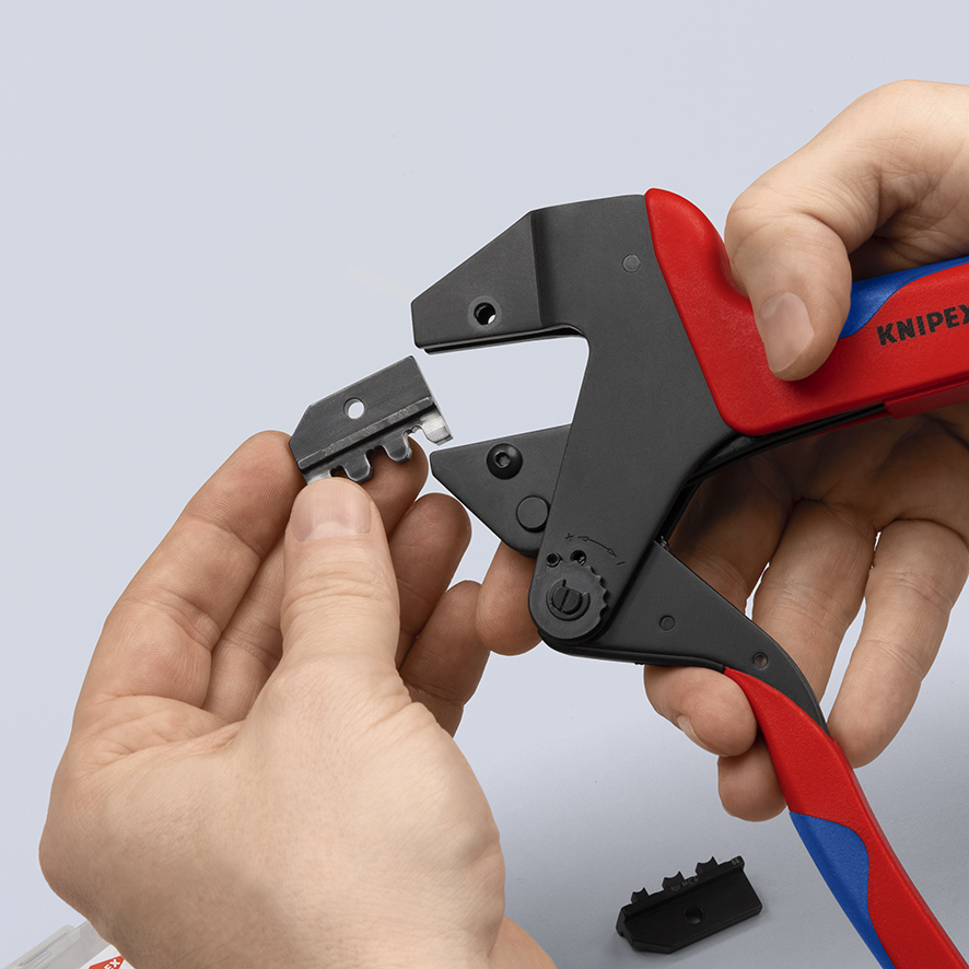 Knipex Crimp System Pliers For exchangeable crimping dies