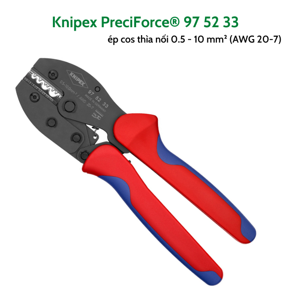 Kìm ép cos Knipex 97 52 33