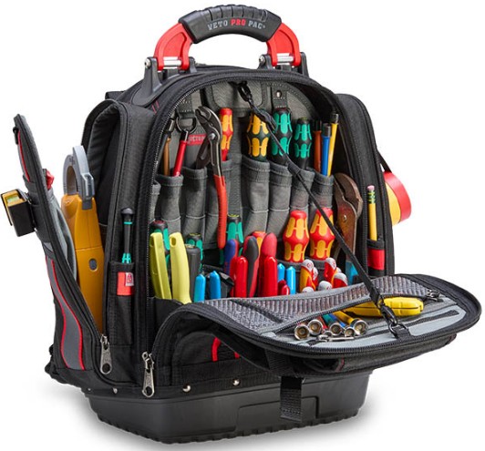 Ba Lô VETO Tech Pac P Infrared Viền Đỏ 26.5 Lít