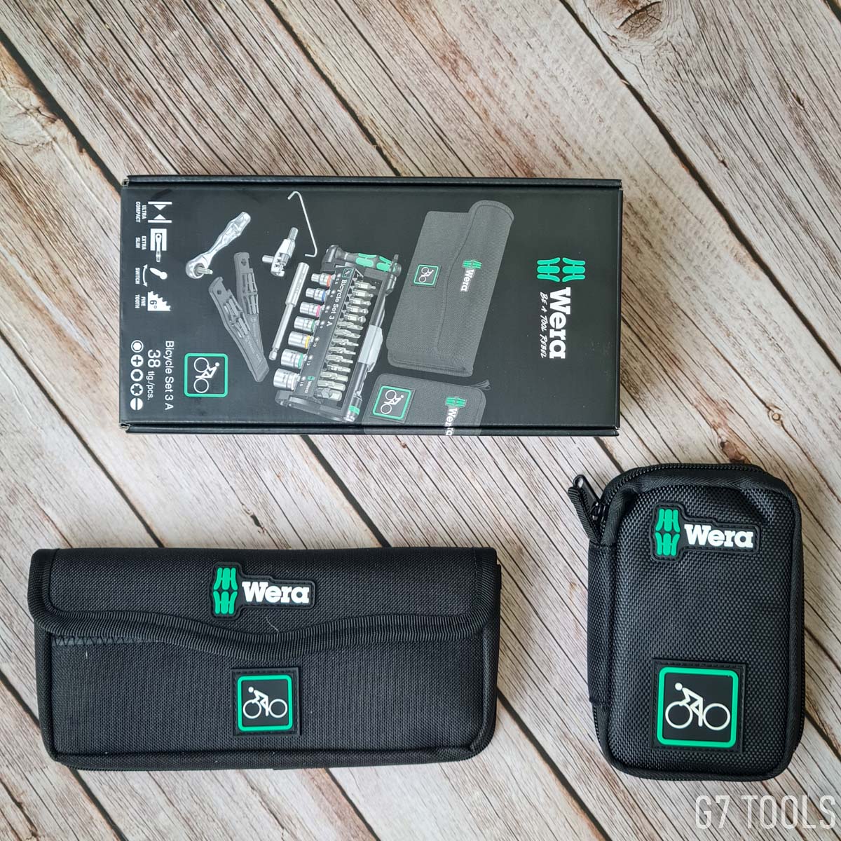 Bộ Dụng cụ Xe Đạp Wera Bike Set 3A 05004183001