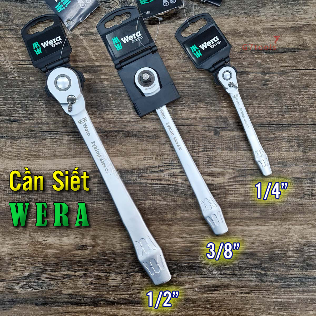 Cần Siết Wera 8003 B Zyklop Metal Ratchet 05 004033 001