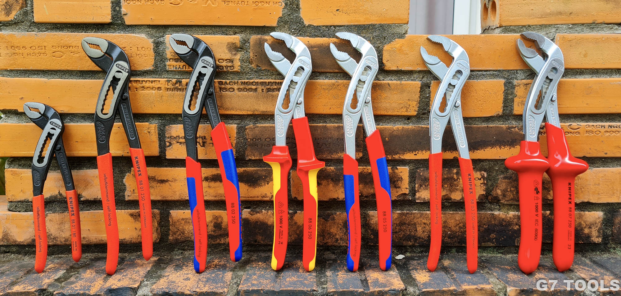 Kìm Nước Mỏ Quạ Knipex Alligator 88 07 250