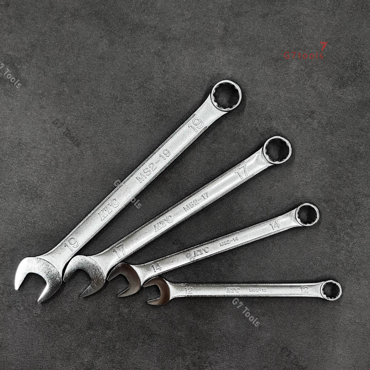 Cờ Lê Đầu Tròng KTC MS2-06 Size 6mm_Tròng Nghiêng Góc 15° - Sản Xuất Tại Nhật Bản