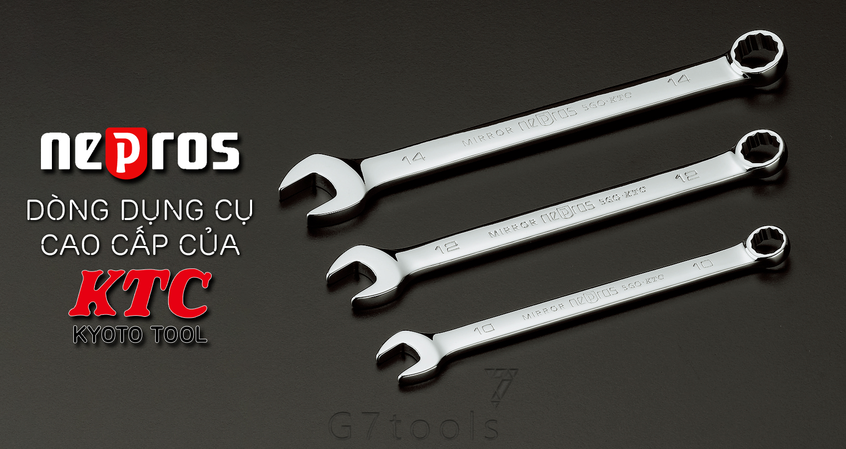 Nepros NMS2 - Dòng Cờ Lê Tròng Miệng Cao Cấp Nhất Của KTC