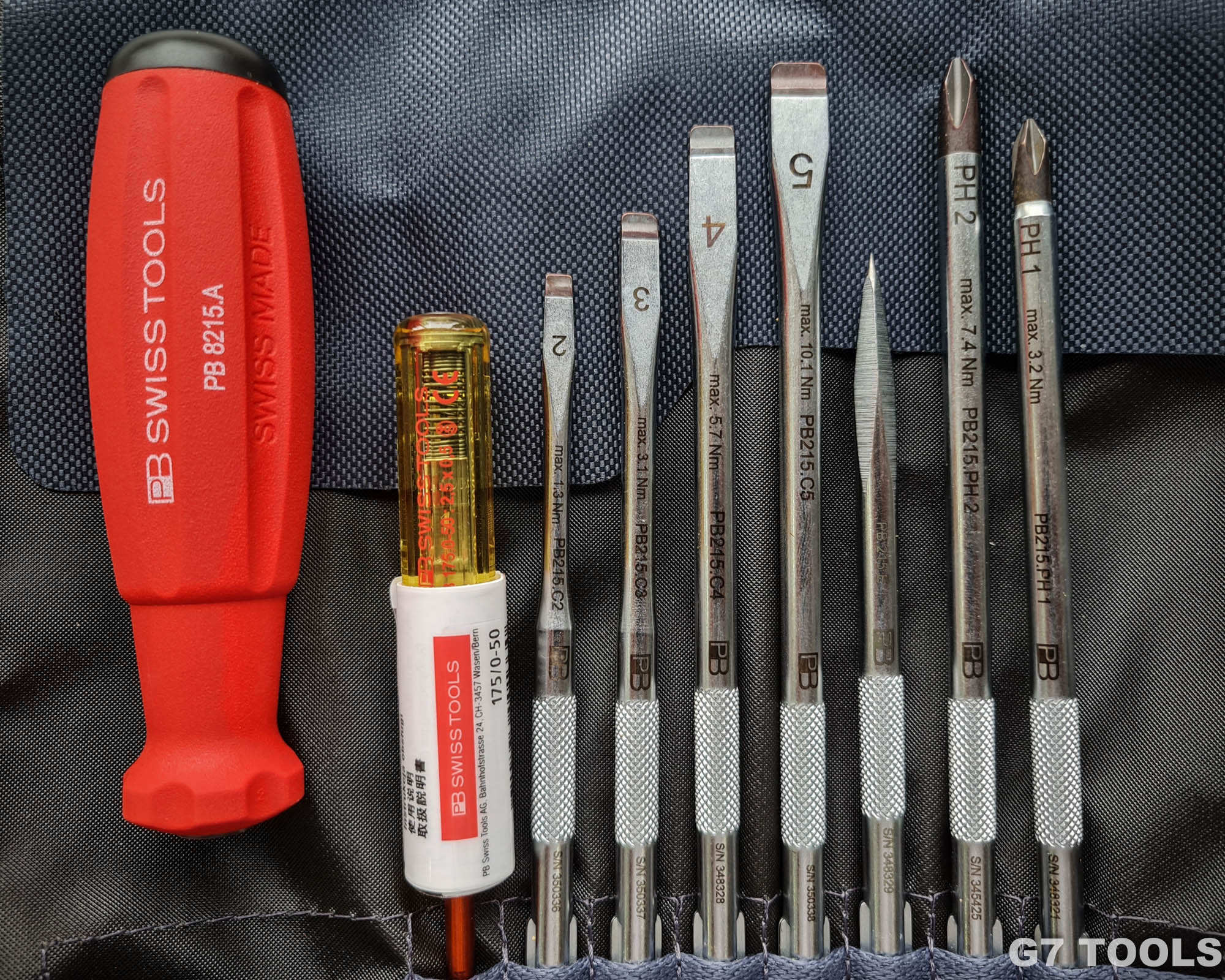 Bộ Tua Vít PB SwissTools 9 Chi Tiết PB 8218.GY V01