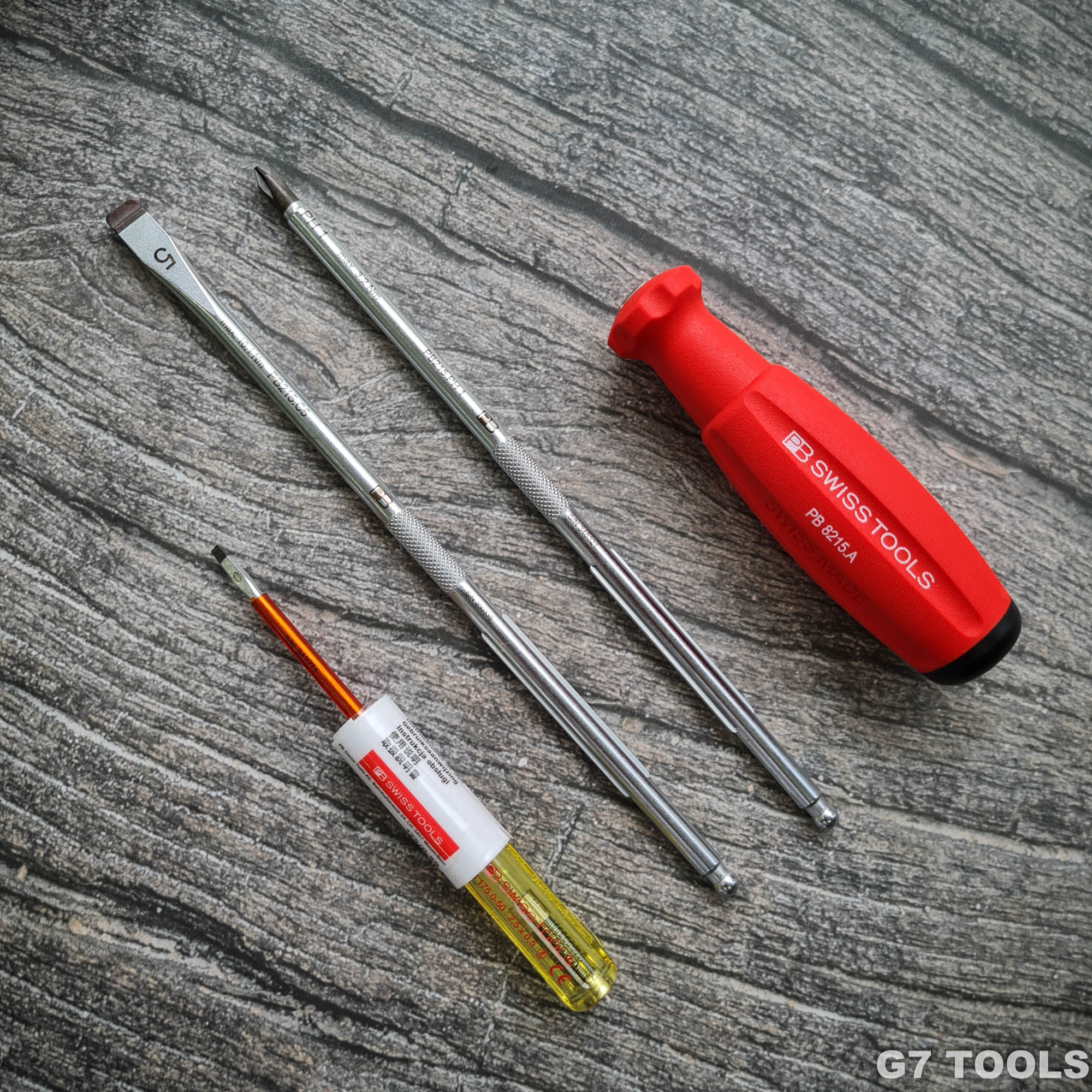 Bộ Tua Vít PB SwissTools 9 Chi Tiết PB 8218.GY V01