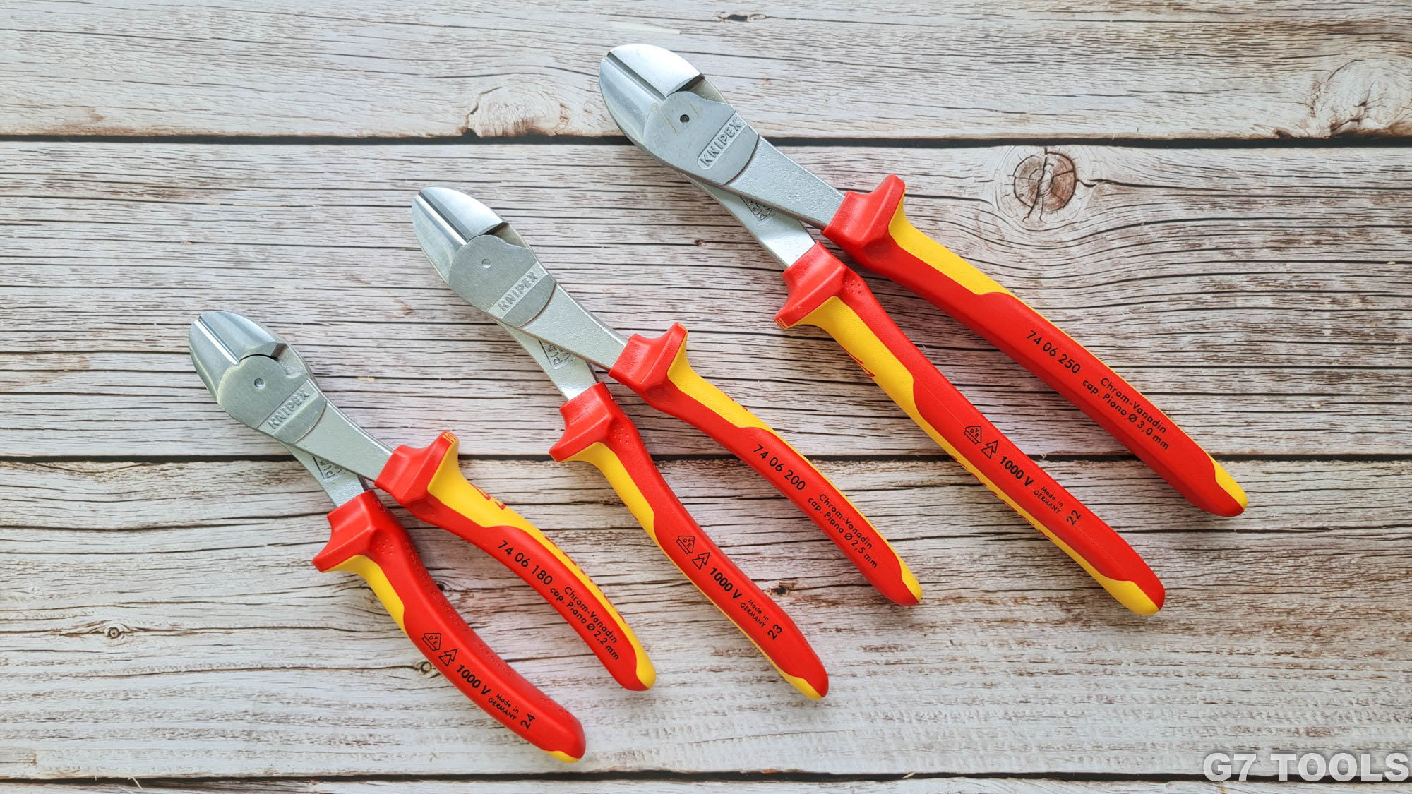 Kìm cắt thân chéo Knipex Cách Điện 1000V