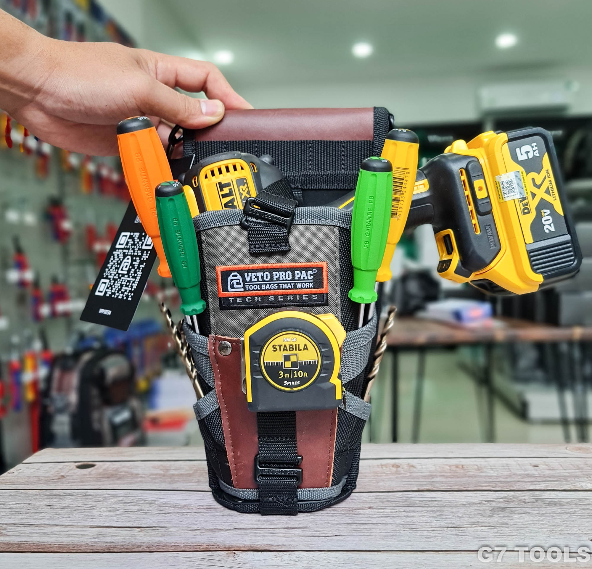 Veto DH2X Túi Đeo Hông Đựng Dụng Cụ Và Máy Khoan