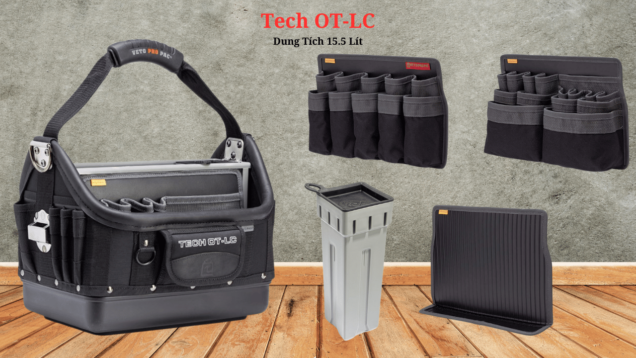 Túi Dụng Cụ Cao Cấp VETO Tech OT-LC