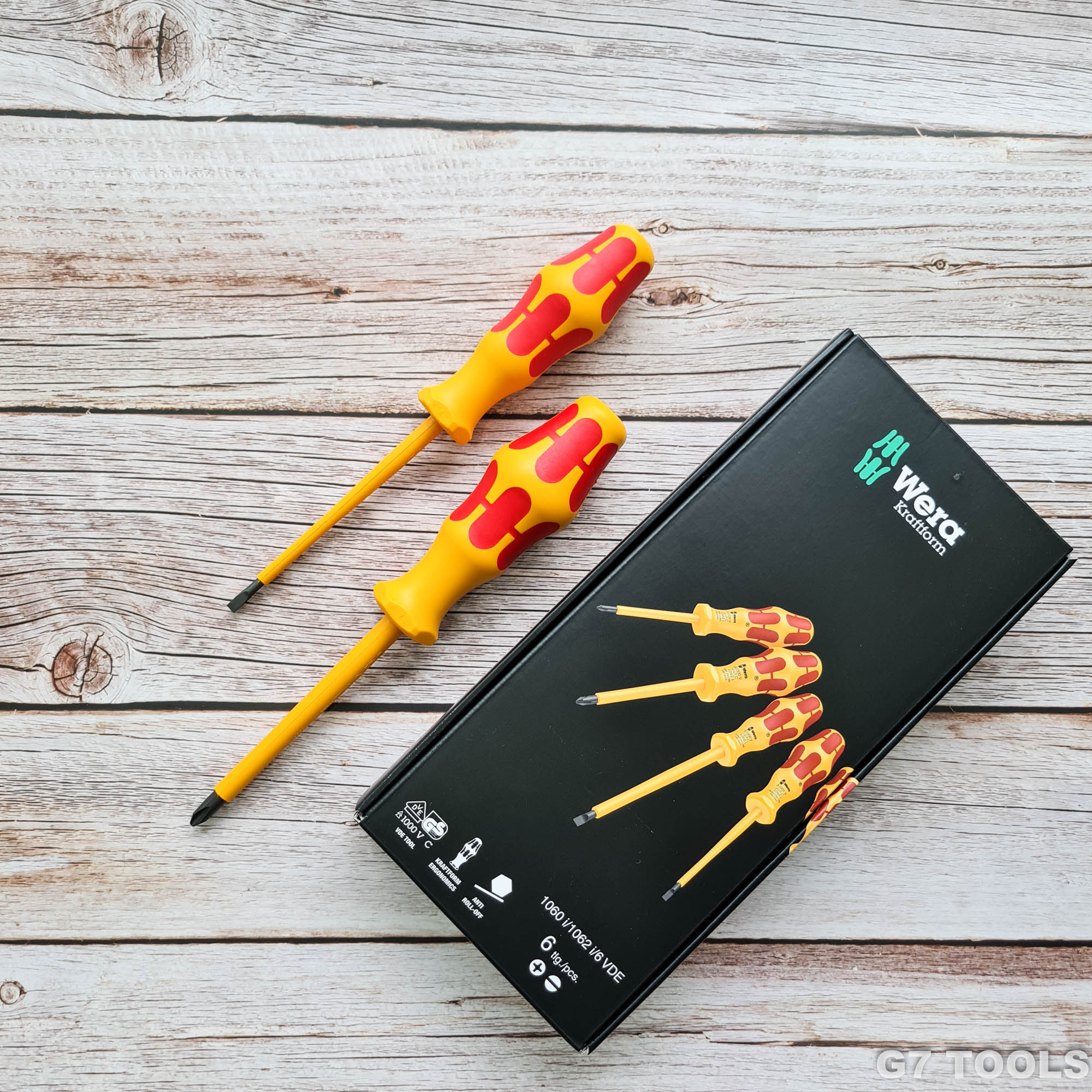 Wera 051575 - Bộ Tua Vít Cách Điện 1000Volt 1060 i/1062 i/6