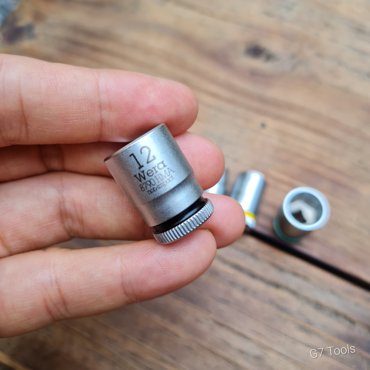 Đầu Khẩu 12mm Wera 8790 HMA Zyklop 1/4" Socket