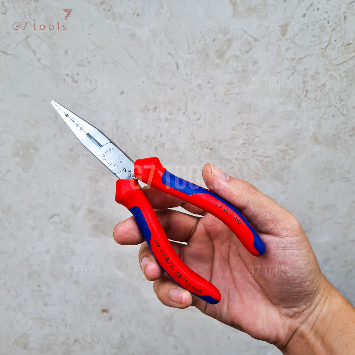 Kìm Lắp Điện Đa Năng Knipex 13 05 160