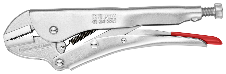 Kềm bấm chết ngàm thẳng grip pliers Knipex 41 24 225 G7 Tools