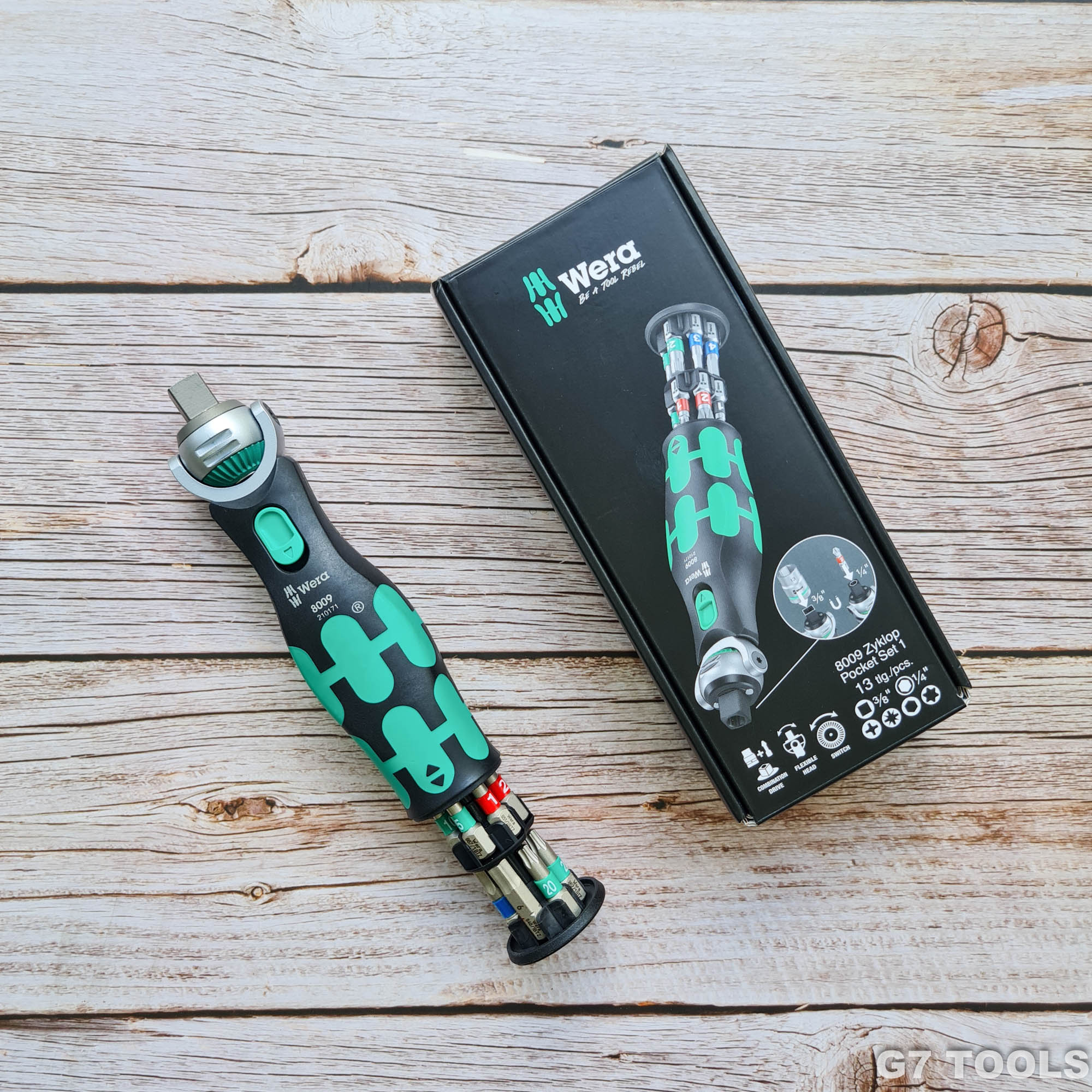 Wera Zyklop 8009 Pocket Set 1, 13 Chi Tiết 004280