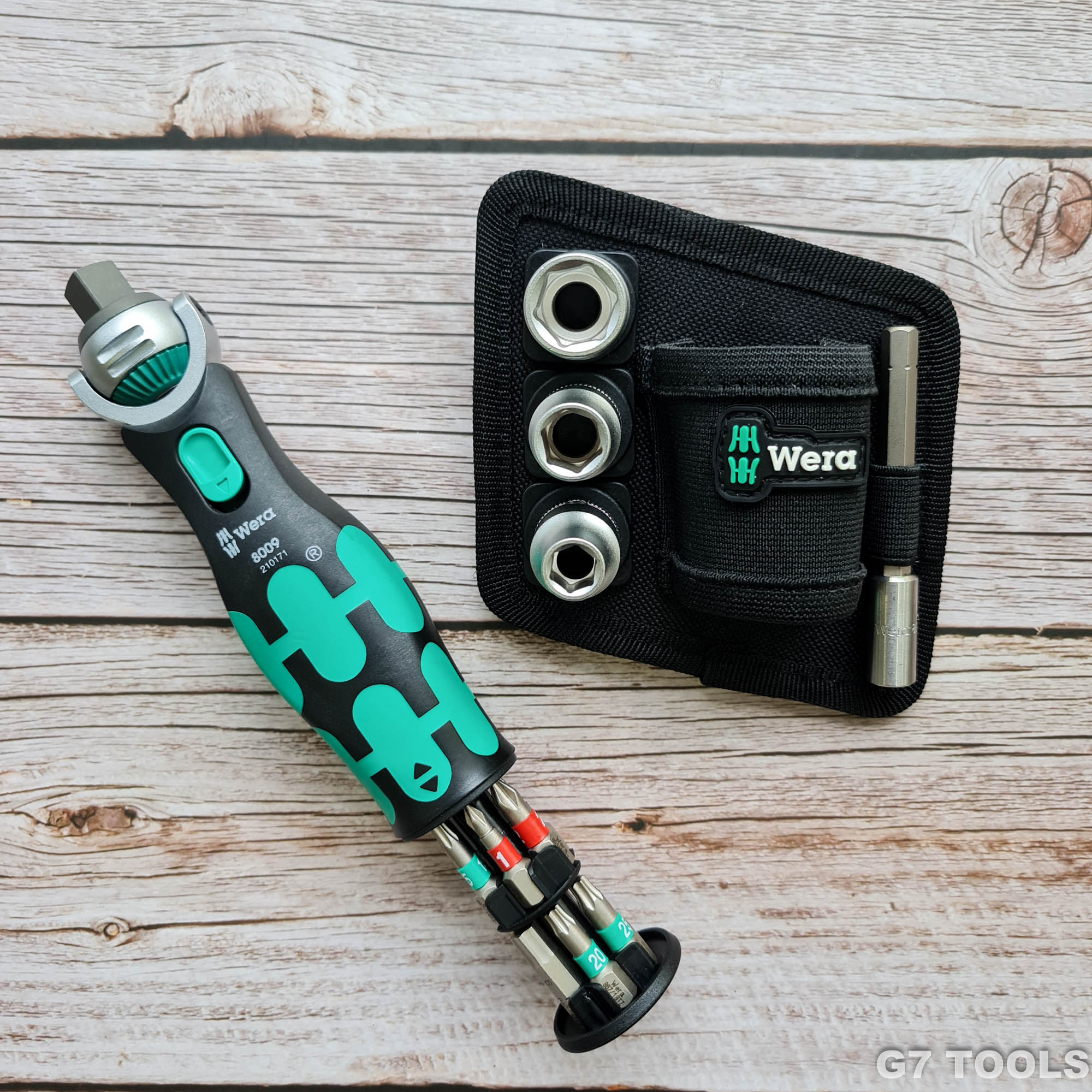 Bộ Wera Zyklop 8009 Pocket Set, 18 Chi Tiết 004281