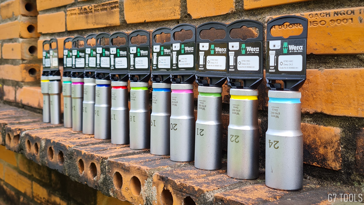 Wera Zyklop 8790 HMC Deep Khẩu 1/2" Size 13mm Mã Sản Phẩm 004553