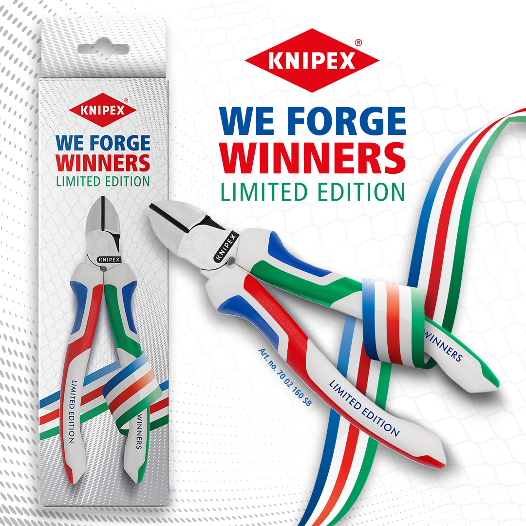 Knipex 70 02 160 S8 - We Forged Winners Limited Edition