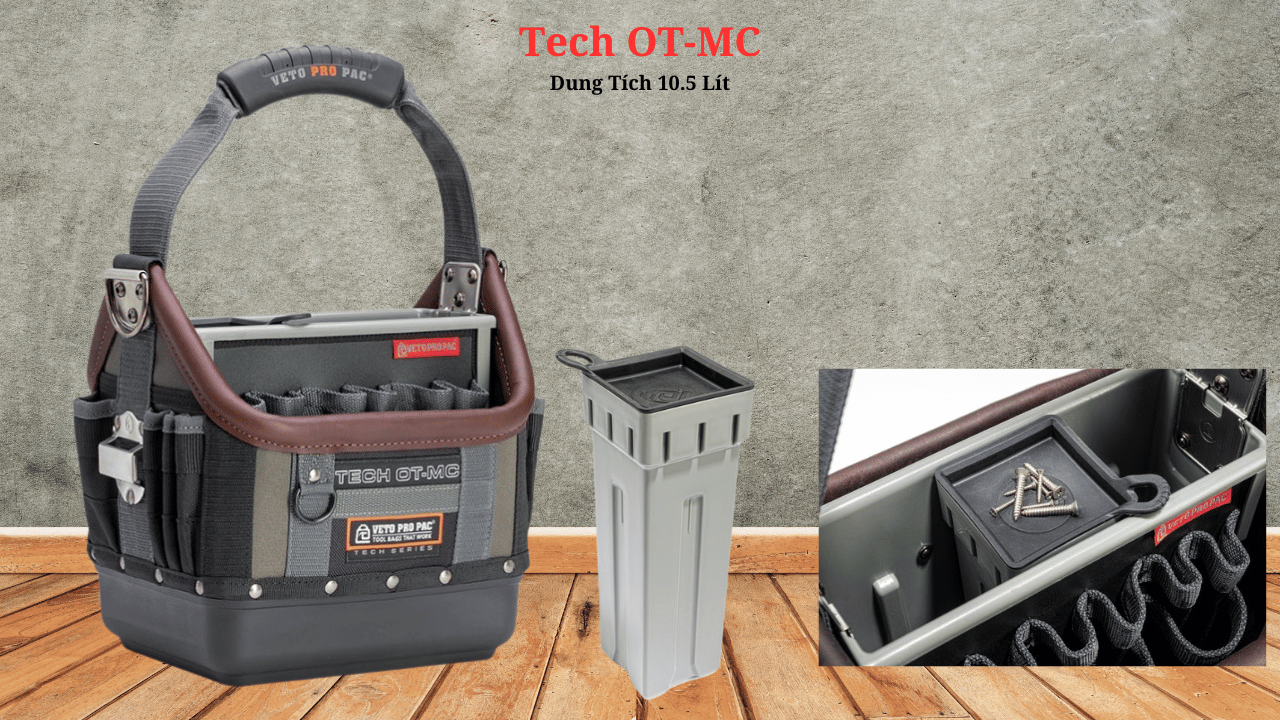 Túi Đeo Dụng Cụ Cao Cấp Veto Tech OT-MC