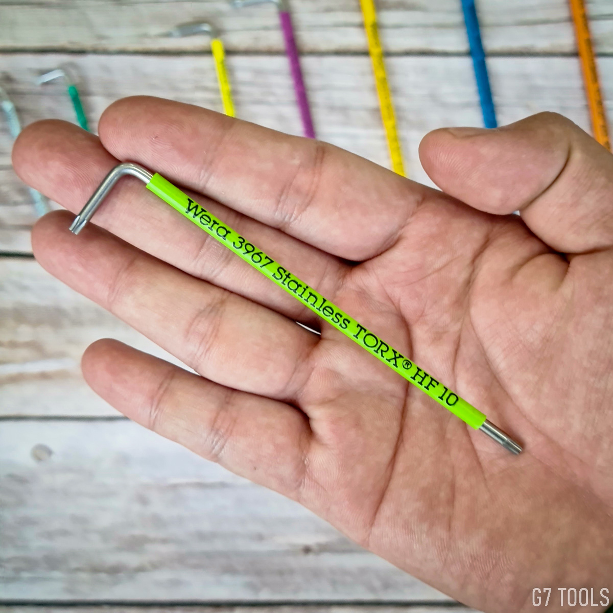 Hoa Thị Wera Size TX10 - Chất Liệu Thép Không Gỉ Dòng 3967 SXL Hold Function 022682