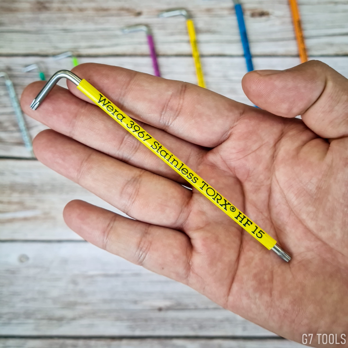 Hoa Thị Wera Size TX15 - Chất Liệu Thép Không Gỉ Dòng 3967 SXL Hold Function 022683