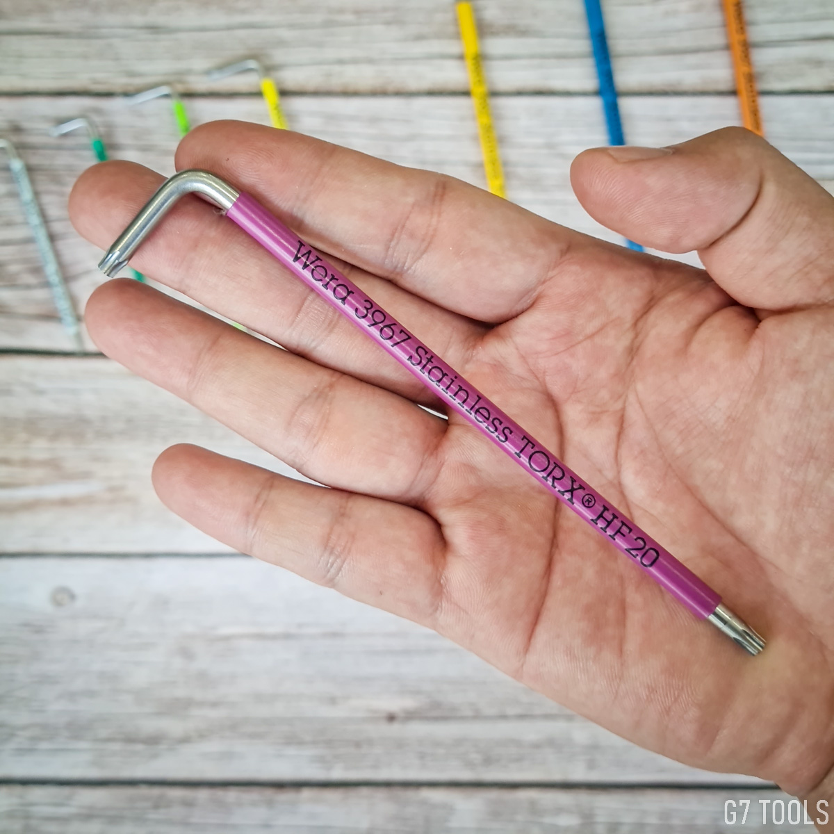 Hoa Thị Wera Size TX20 - Chất Liệu Thép Không Gỉ Dòng 3967 SXL Hold Function 022684