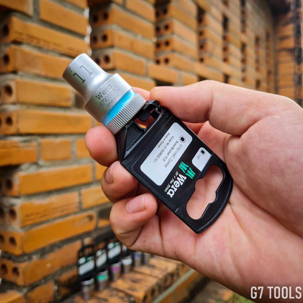 Wera Zyklop 8790 HMC Đầu Khẩu 1/2" Size 11mm Mã Sản Phẩm 003602