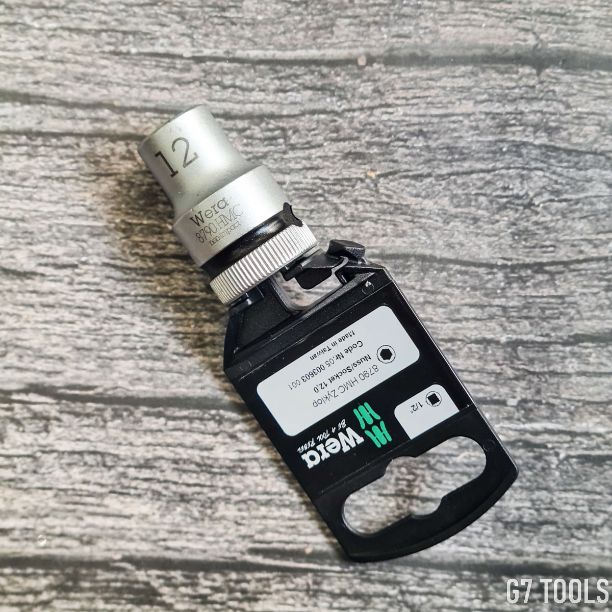 Wera Zyklop 8790 HMC Đầu Khẩu 1/2" Size 12mm Mã Sản Phẩm 003603