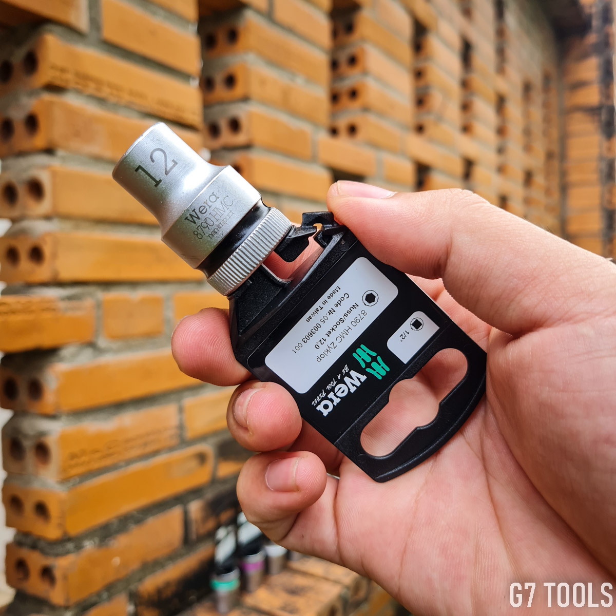 Wera Zyklop 8790 HMC Đầu Khẩu 1/2" Size 12mm Mã Sản Phẩm 003603