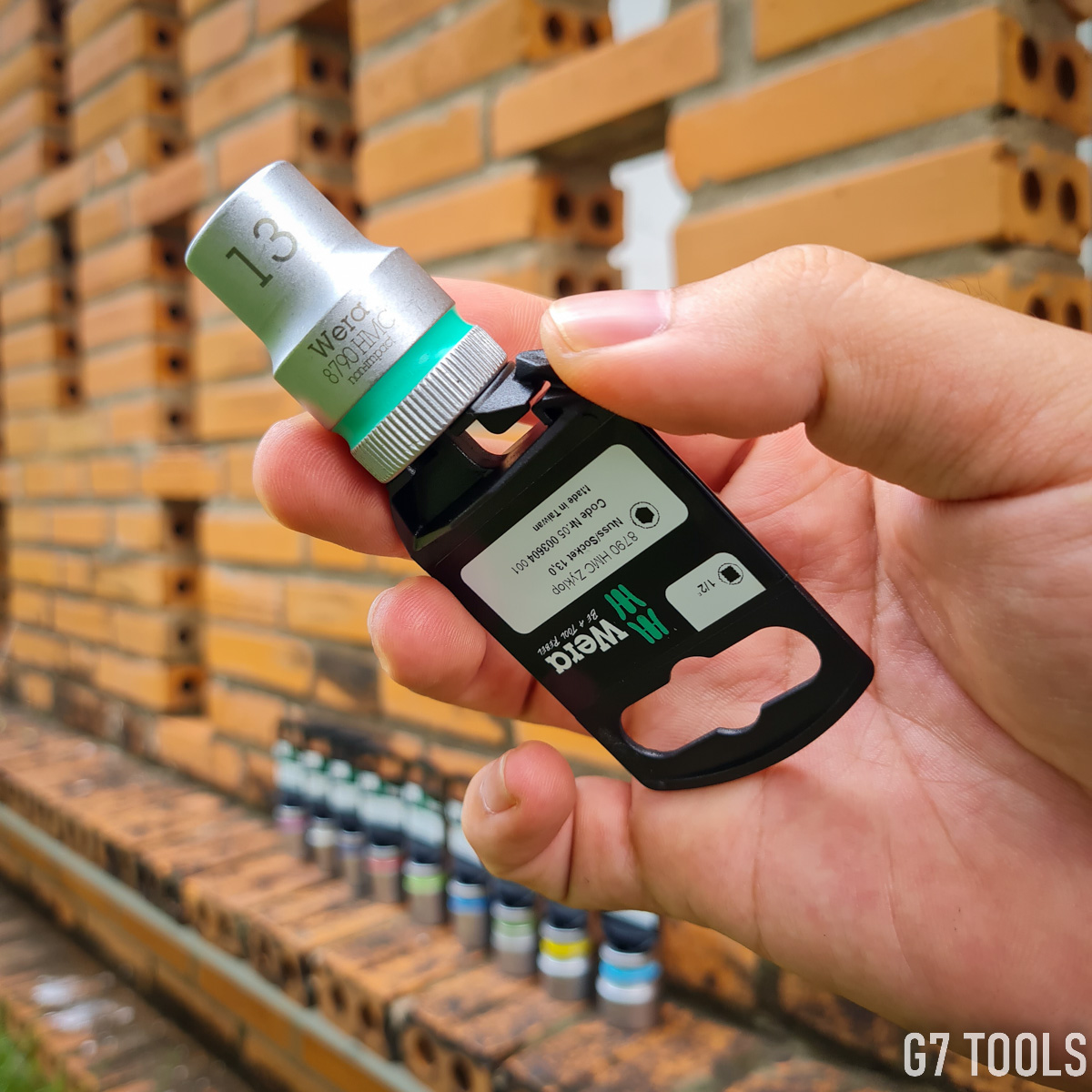 Wera Zyklop 8790 HMC Đầu Khẩu 1/2" Size 13mm Mã Sản Phẩm 003604