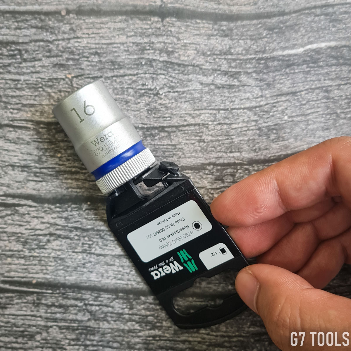 Wera Zyklop 8790 HMC Đầu Khẩu 1/2" Size 16mm Mã Sản Phẩm 003607