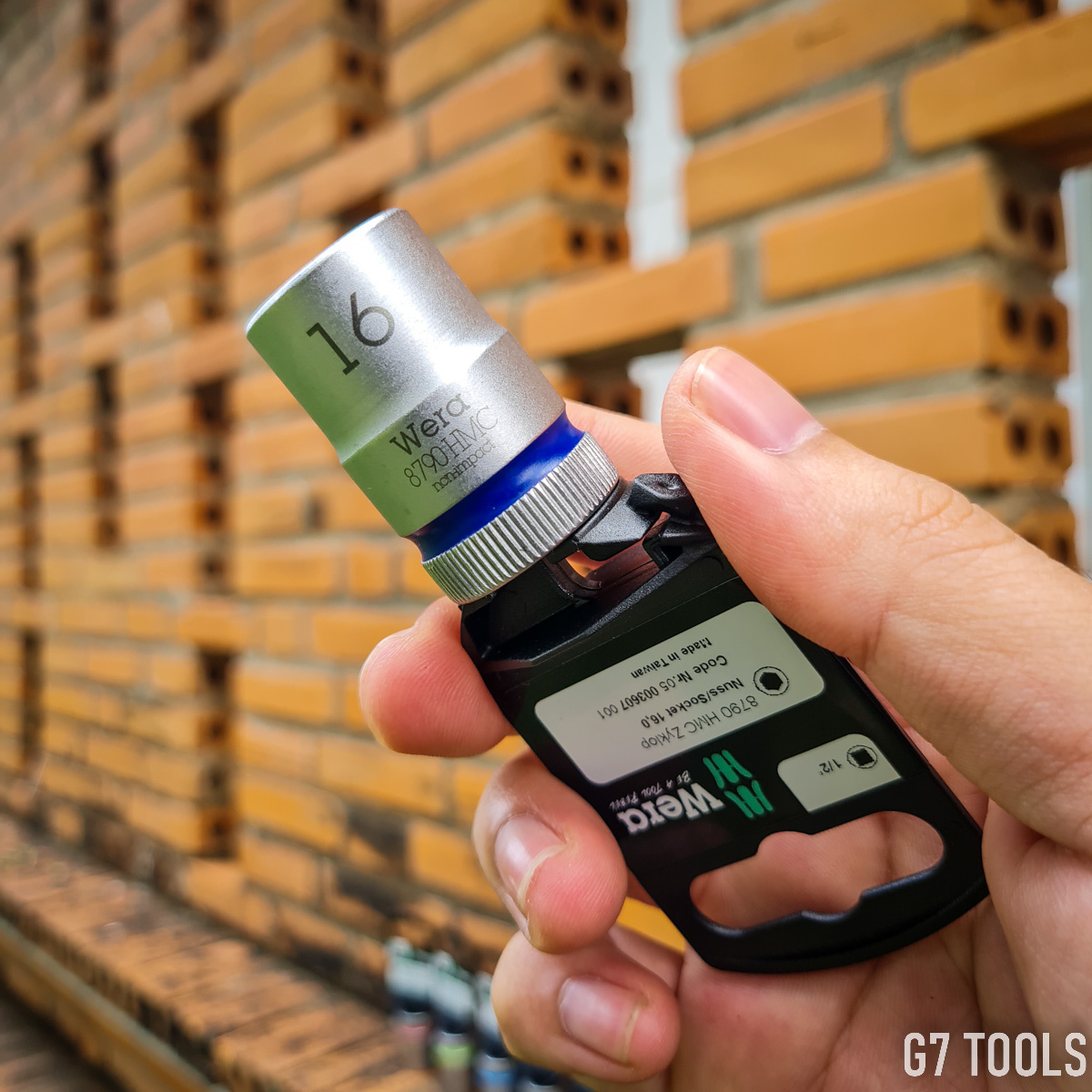 Wera Zyklop 8790 HMC Đầu Khẩu 1/2" Size 16mm Mã Sản Phẩm 003607