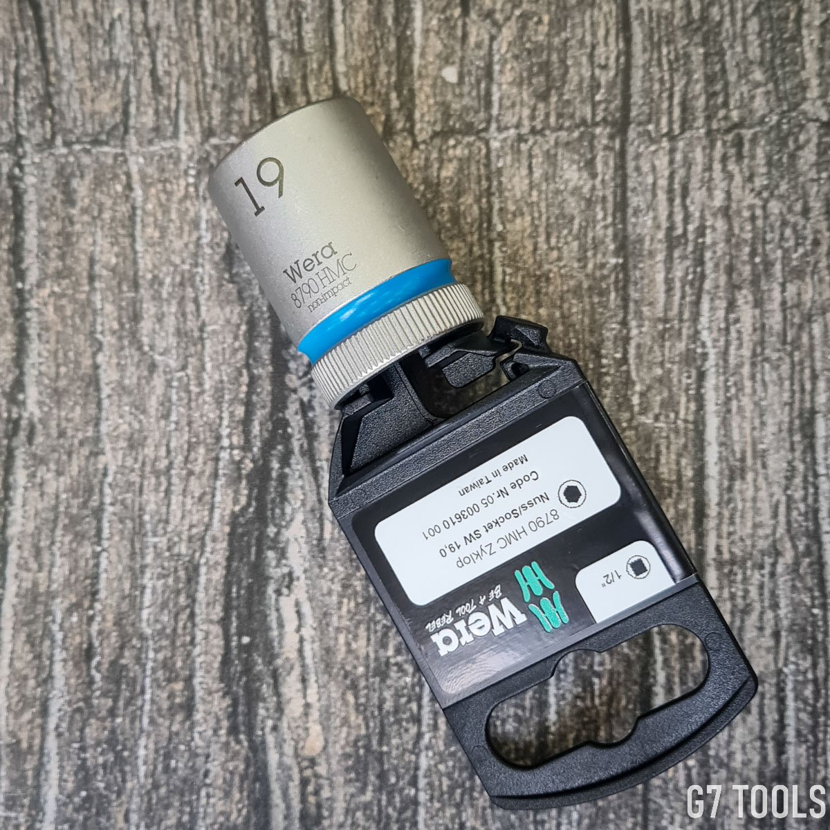 Wera Zyklop 8790 HMC Đầu Khẩu 1/2" Size 19mm Mã Sản Phẩm 003610