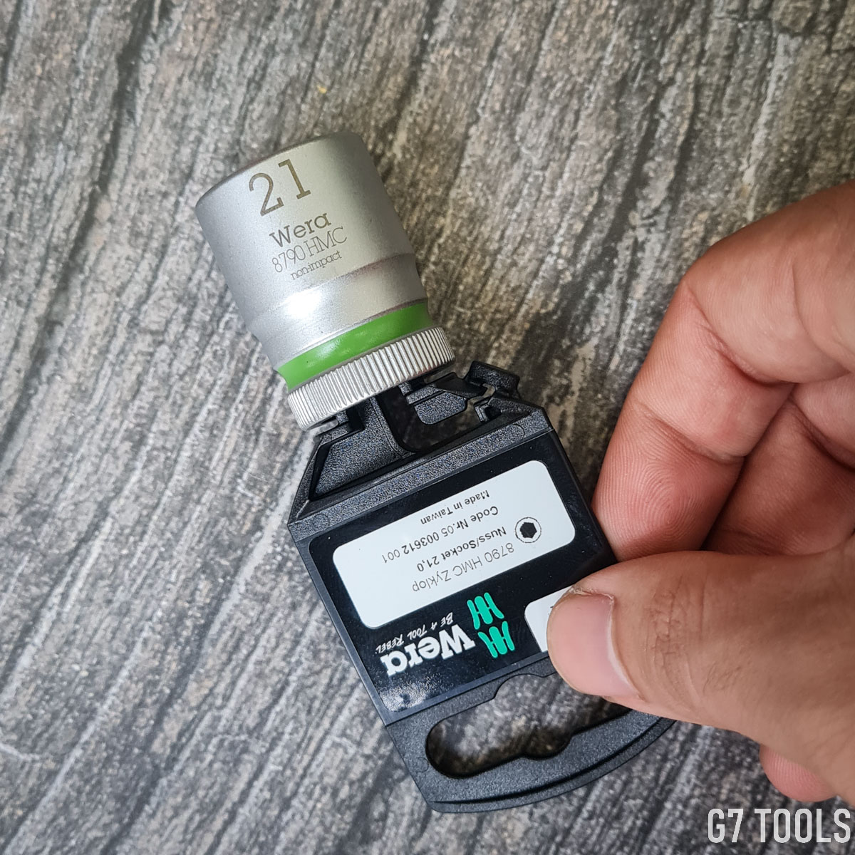 Wera Zyklop 8790 HMC Đầu Khẩu 1/2" Size 21mm Mã Sản Phẩm 003612